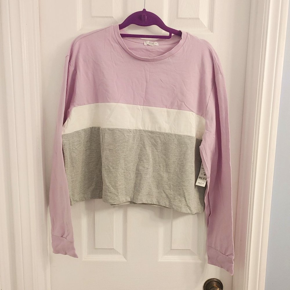 Colorblock Crop